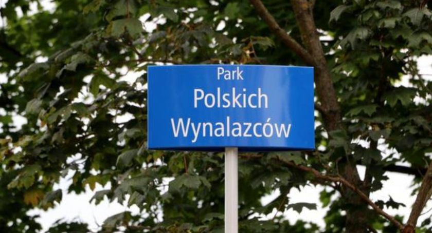 Park Polskich Wynalazców na Ursynowie.