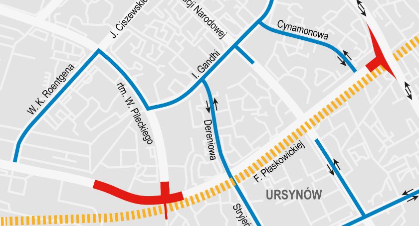 UWAGA! Będą utrudnienia na Płaskowickiej