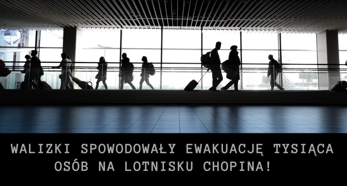 Opieka społeczna, Tysiąc osób ewakuowanych saperzy akcji stało Lotnisku Chopina - zdjęcie, fotografia