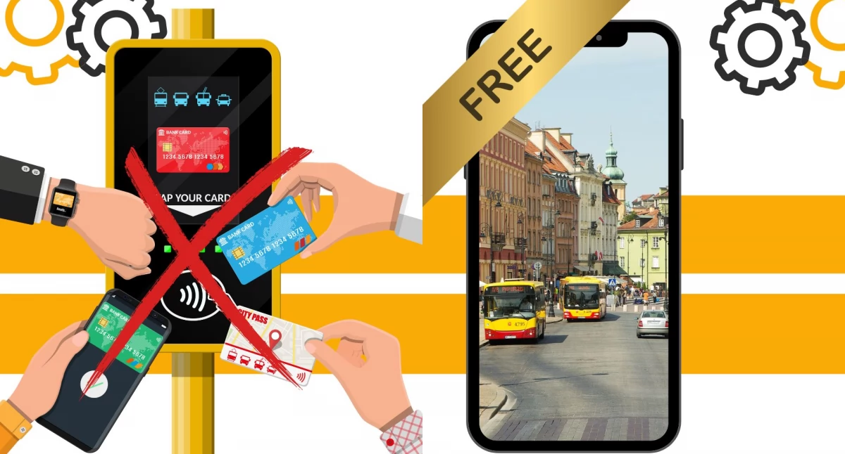 Komunikacja, Bezpłatne przejazdy autobusami tramwajami metrem Warszawie! - zdjęcie, fotografia