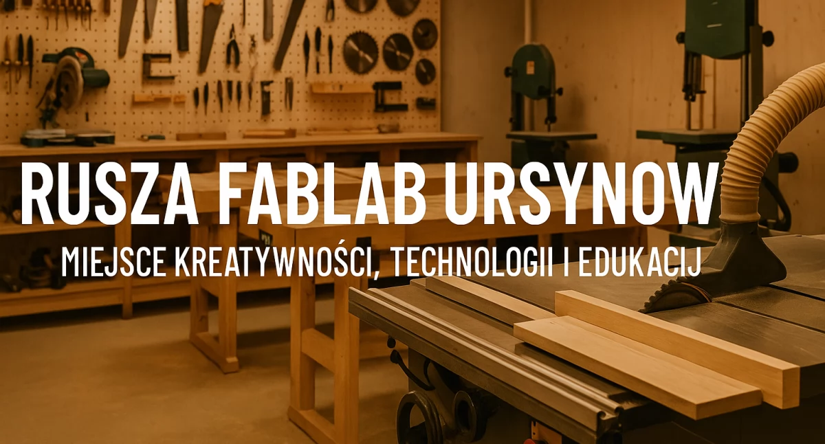 Kursy i szkolenia, FabLab Ursynów centrum kreatywności technologii edukacji Warszawie - zdjęcie, fotografia