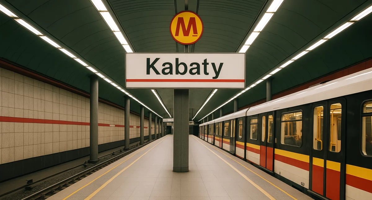 Komunikacja, Kolejne utrudnienia metrze razem Kabatach - zdjęcie, fotografia