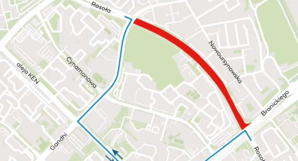 Inwestycje, Remont Rosoła opóźniony asfalt później planowano - zdjęcie, fotografia