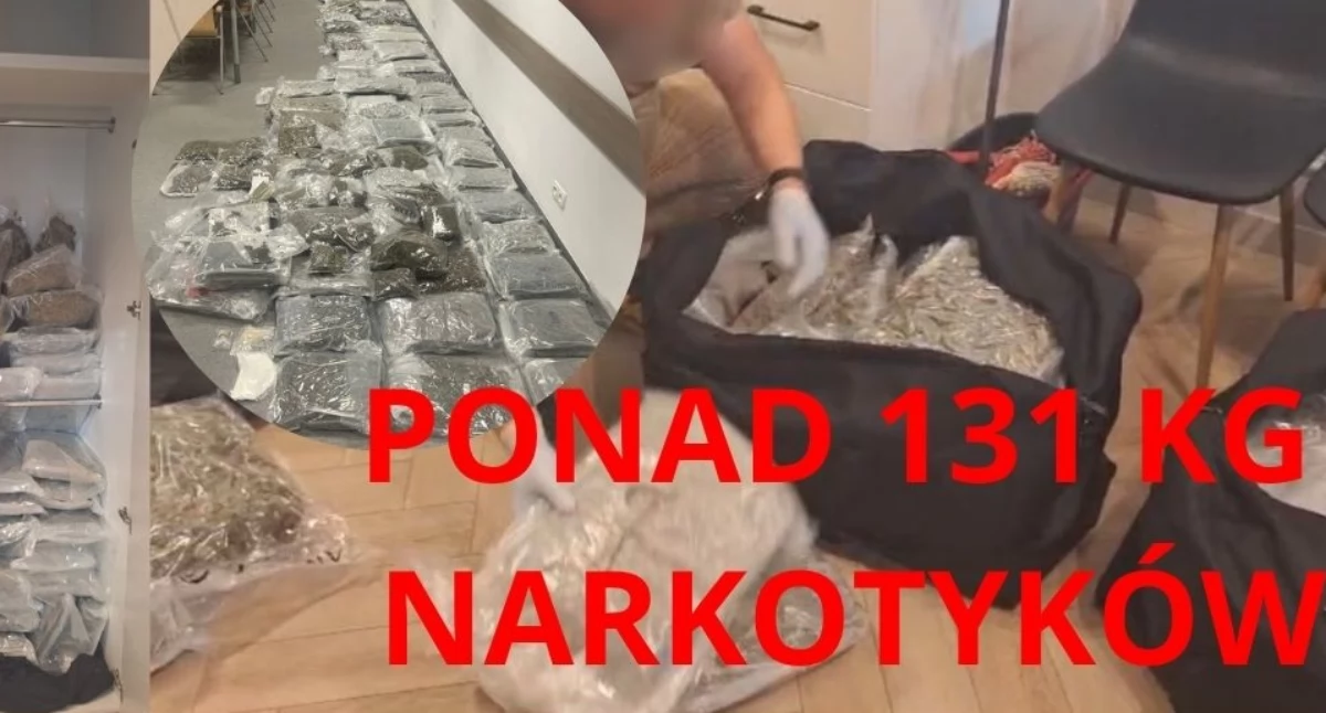 Akcja policyjna, Wielki narkobiznes Mokotowscy policjanci przejęli towar miliony złotych - zdjęcie, fotografia