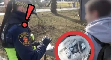 Podejrzany spacer pod szkołą na Ursynowie. Strażnicy musieli interweniować!