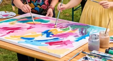 Odkryj w sobie artystę! Wakacyjne warsztaty malarstwa intuicyjnego wracają na Ursynów
